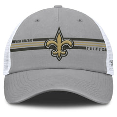 New Orleans Saints Fanatics Singleback Trucker Adjustable Hat