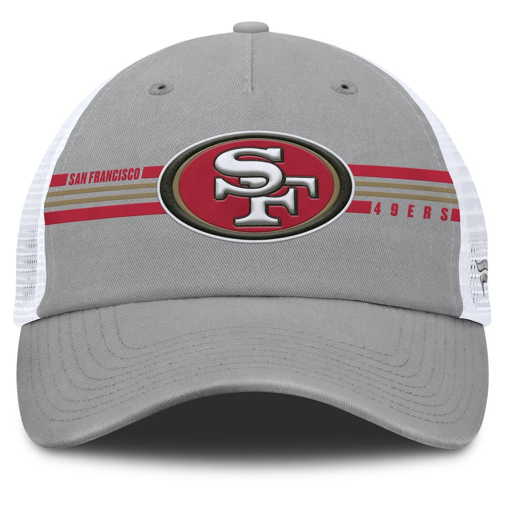 San Francisco 49ers Fanatics Singleback Trucker Adjustable Hat