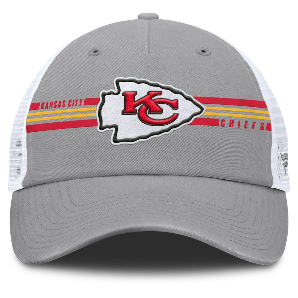 Kansas City Chiefs Fanatics Singleback Trucker Adjustable Hat