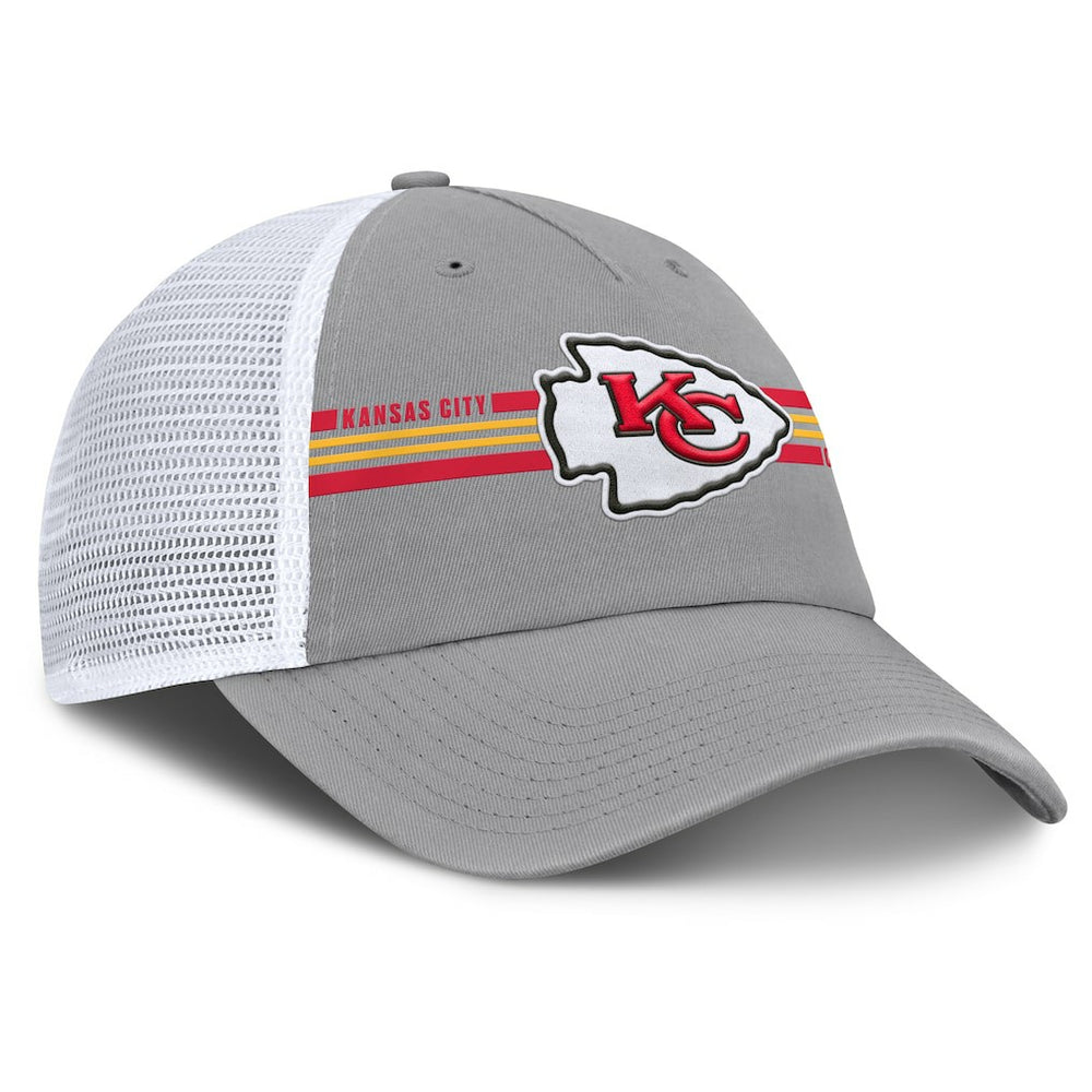 Kansas City Chiefs Fanatics Singleback Trucker Adjustable Hat