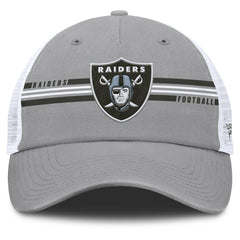Las Vegas Raiders Fanatics Singleback Trucker Adjustable Hat