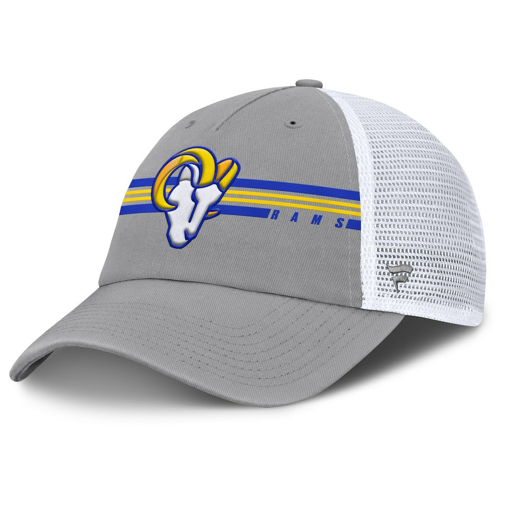 Los Angeles Rams Fanatics Singleback Trucker Adjustable Hat
