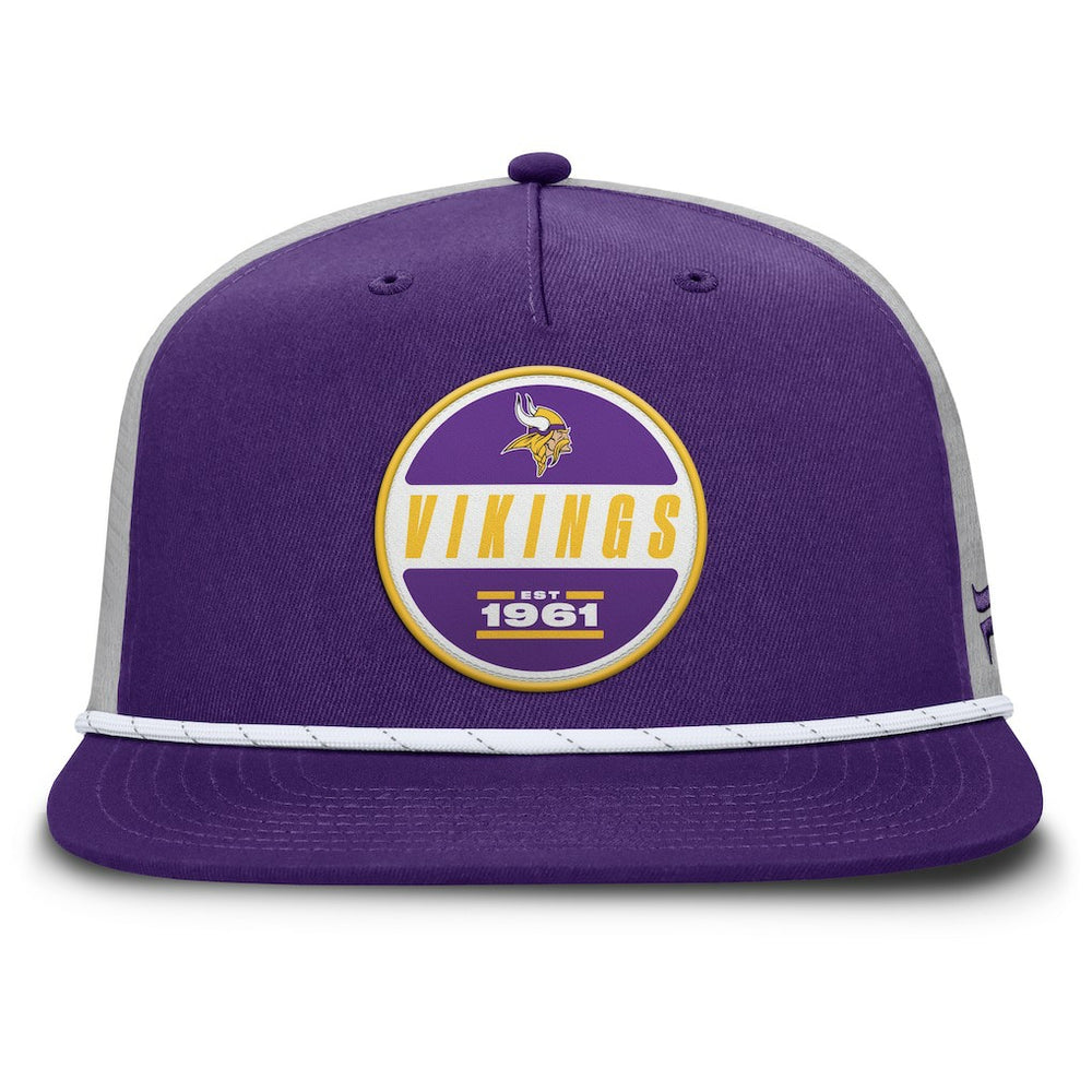 Minnesota Vikings Fanatics Edge Rush Trucker Adjustable Hat