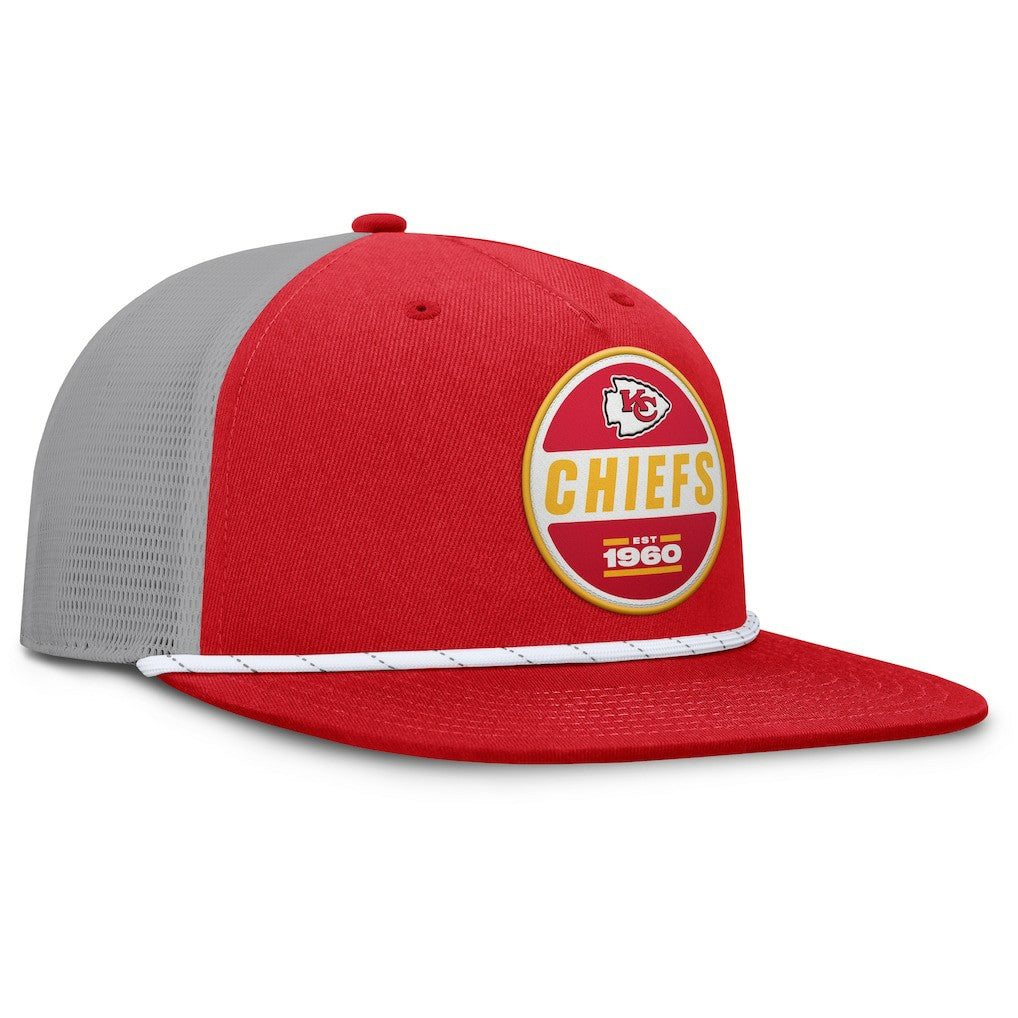 Kansas City Chiefs Fanatics Edge Rush Trucker Adjustable Hat