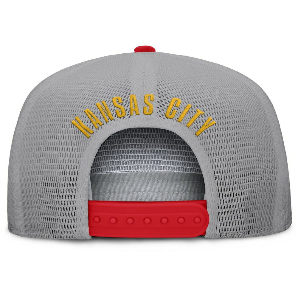 Kansas City Chiefs Fanatics Edge Rush Trucker Adjustable Hat