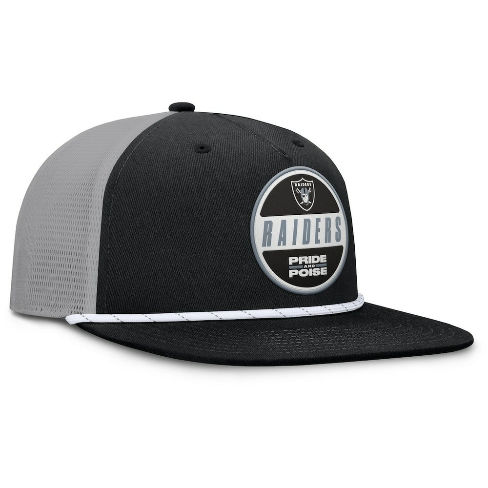 Las Vegas Raiders Fanatics Edge Rush Trucker Adjustable Hat