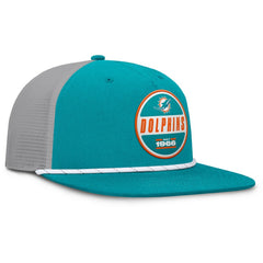 Miami Dolphins Fanatics Edge Rush Trucker Adjustable Hat