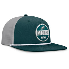 Philadelphia Eagles Fanatics Edge Rush Trucker Adjustable Hat