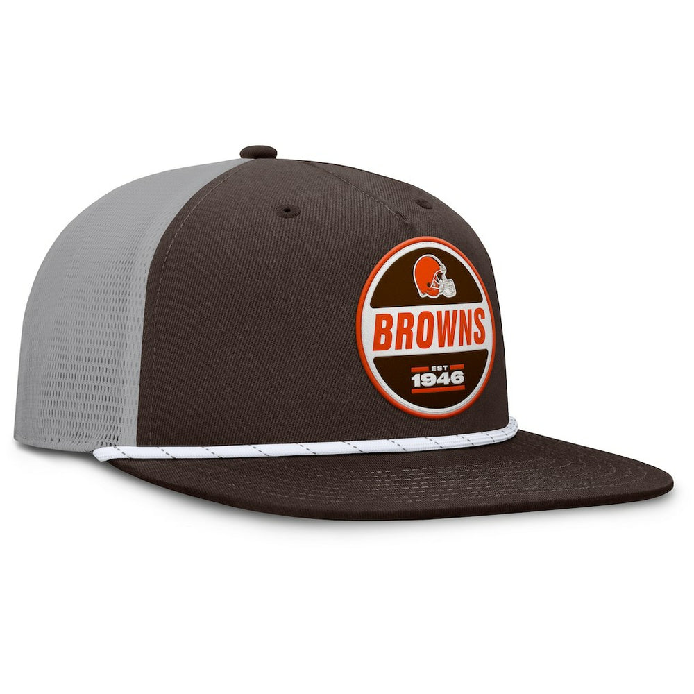 Cleveland Browns Fanatics Edge Rush Trucker Adjustable Hat