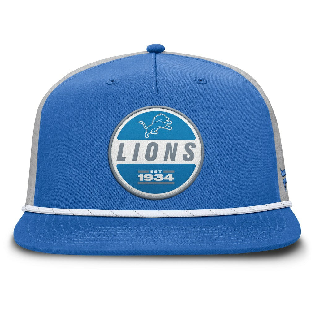 Detroit Lions Fanatics Edge Rush Trucker Adjustable Hat