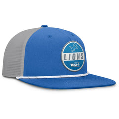 Detroit Lions Fanatics Edge Rush Trucker Adjustable Hat