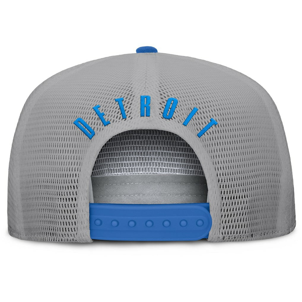 Detroit Lions Fanatics Edge Rush Trucker Adjustable Hat