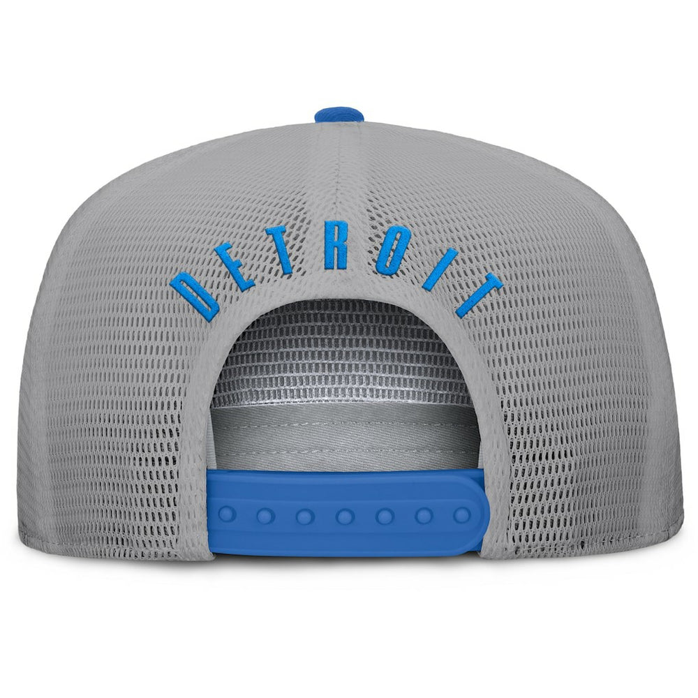 Detroit Lions Fanatics Edge Rush Trucker Adjustable Hat