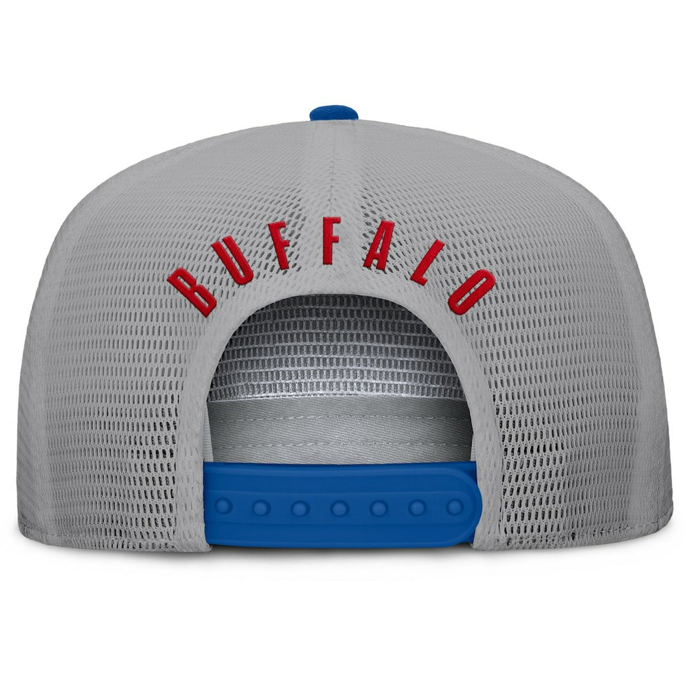 Buffalo Bills Fanatics Edge Rush Trucker Adjustable Hat