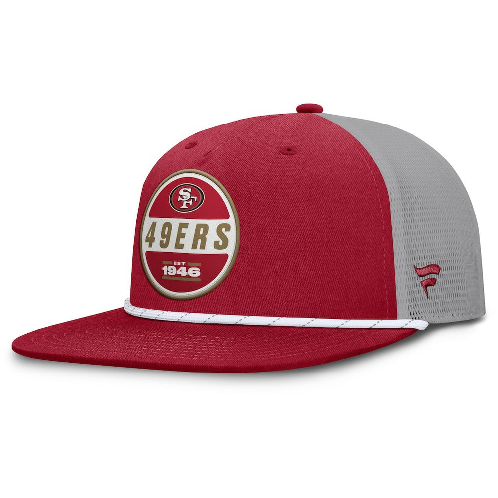 San Francisco 49ers Fanatics Edge Rush Trucker Adjustable Hat