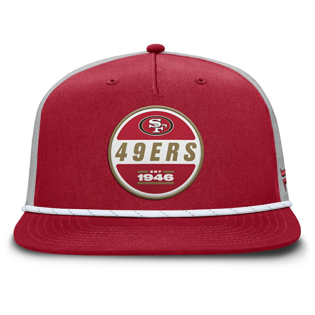 San Francisco 49ers Fanatics Edge Rush Trucker Adjustable Hat