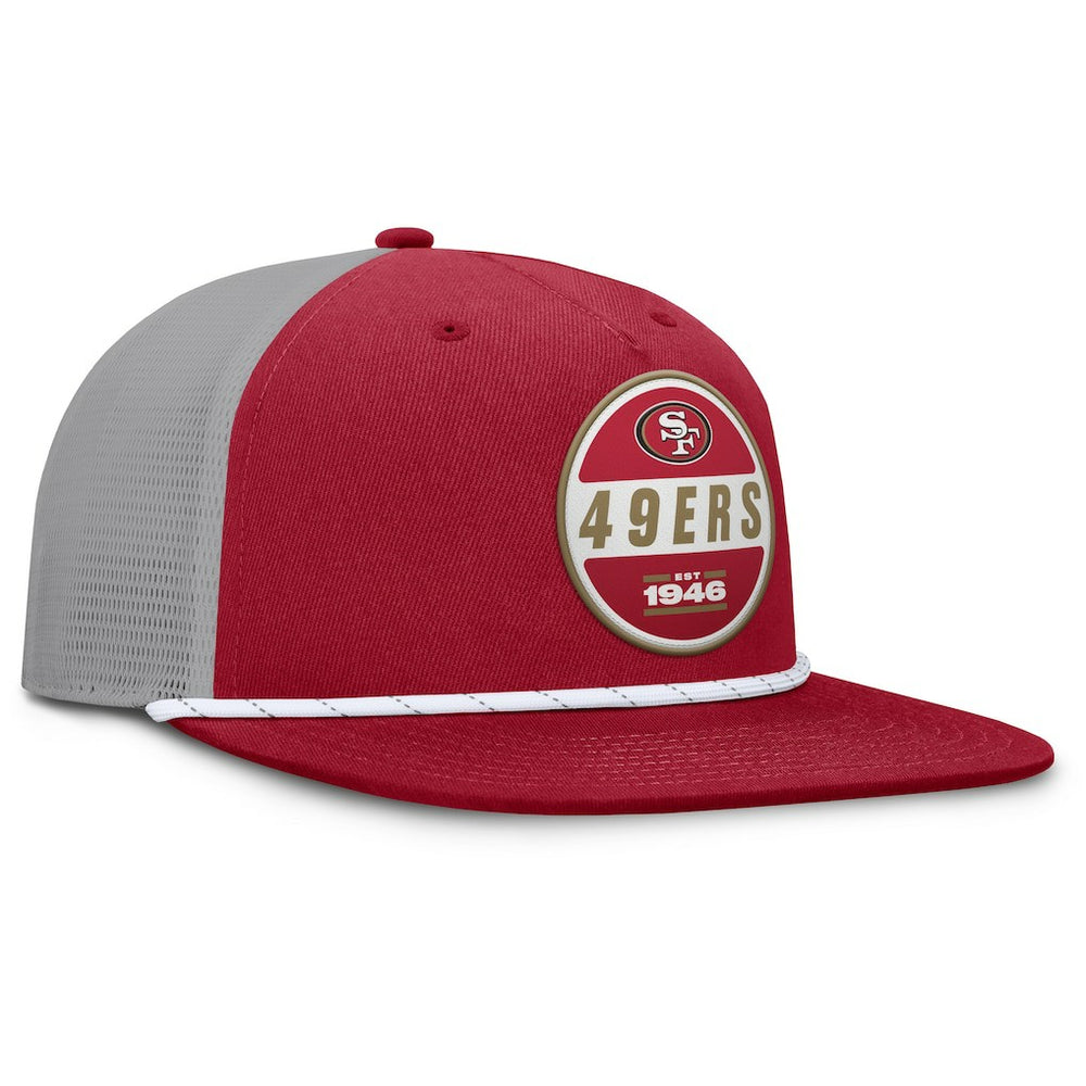San Francisco 49ers Fanatics Edge Rush Trucker Adjustable Hat