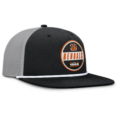 Cincinnati Bengals Fanatics Edge Rush Trucker Adjustable Hat