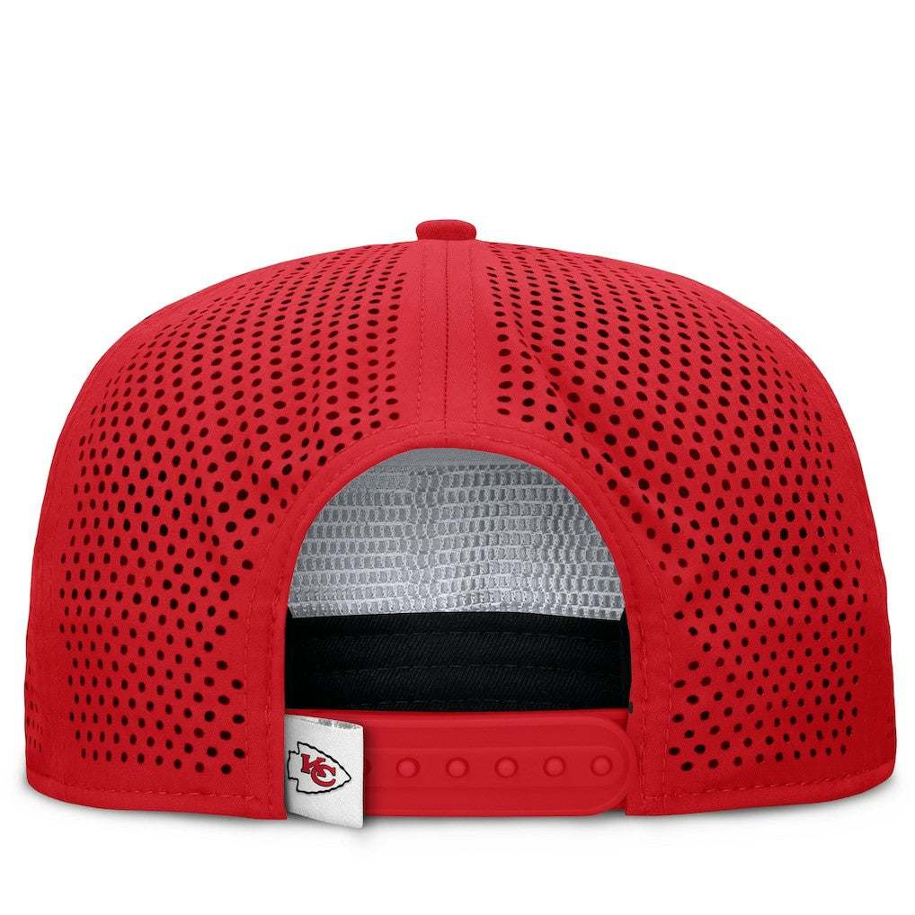 Kansas City Chiefs Fanatics Cryptic Trucker Adjustable Hat