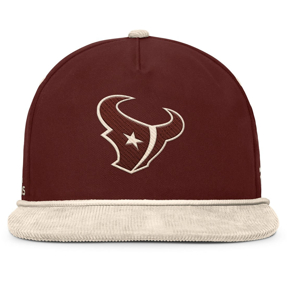 Houston Texans Fanatics NFL Reminisce Golfer Adjustable Hat
