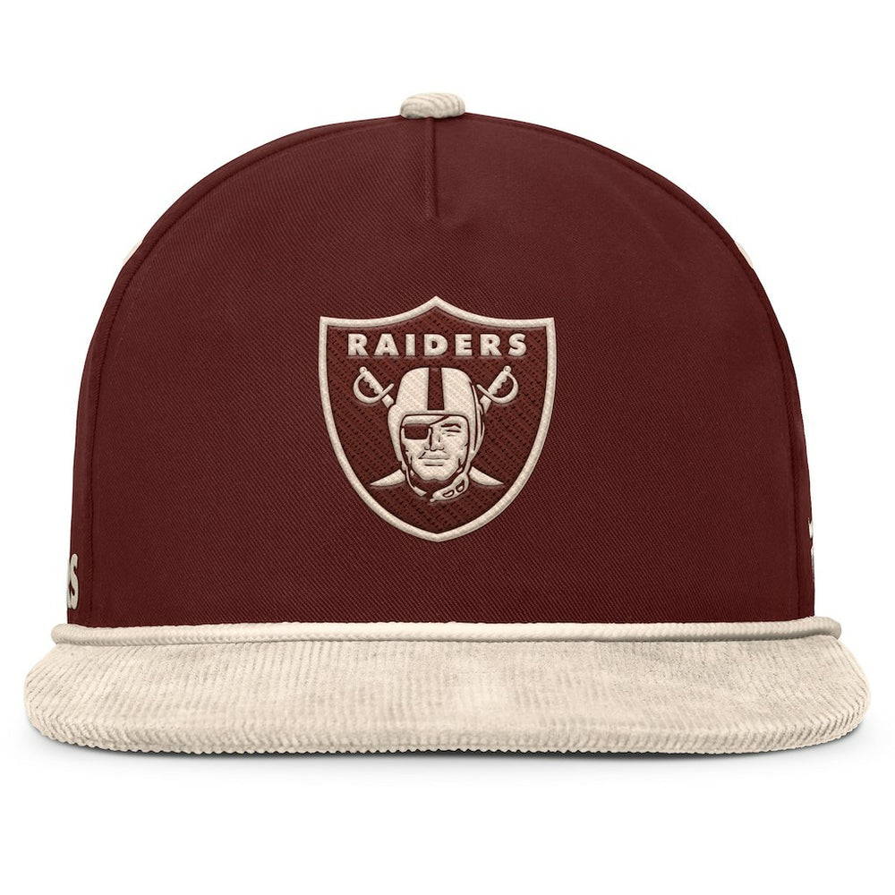 Las Vegas Raiders Fanatics NFL Reminisce Golfer Adjustable Hat