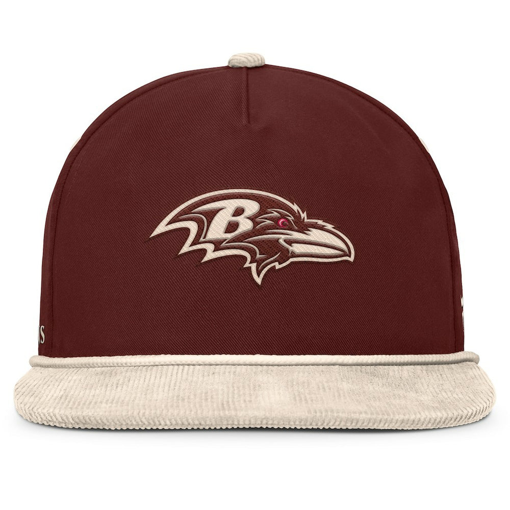 Baltimore Ravens Fanatics NFL Reminisce Golfer Adjustable Hat