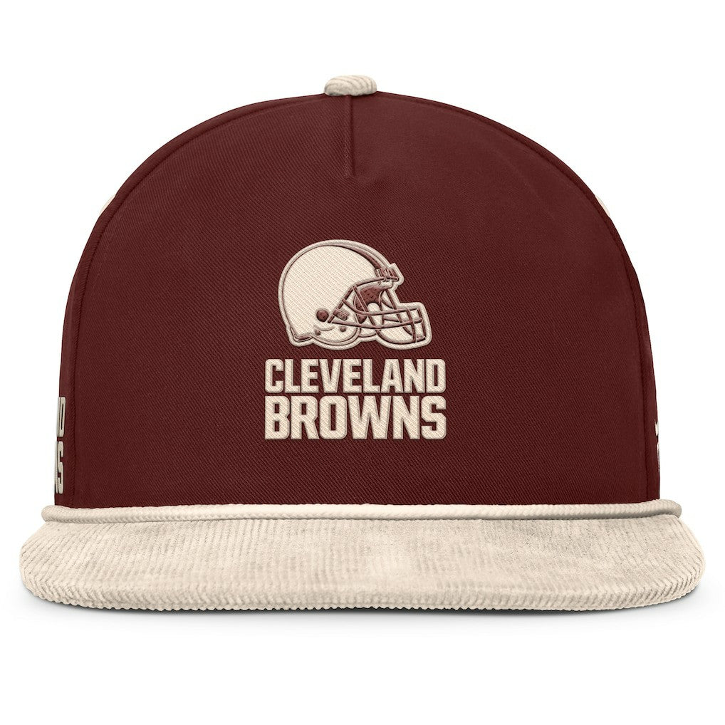 Cleveland Browns Fanatics NFL Reminisce Golfer Adjustable Hat