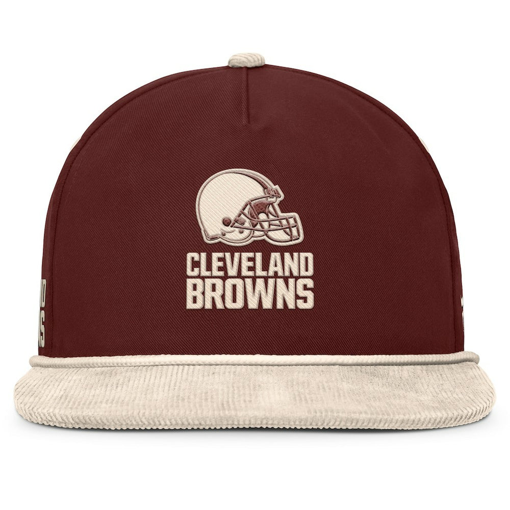 Cleveland Browns Fanatics NFL Reminisce Golfer Adjustable Hat