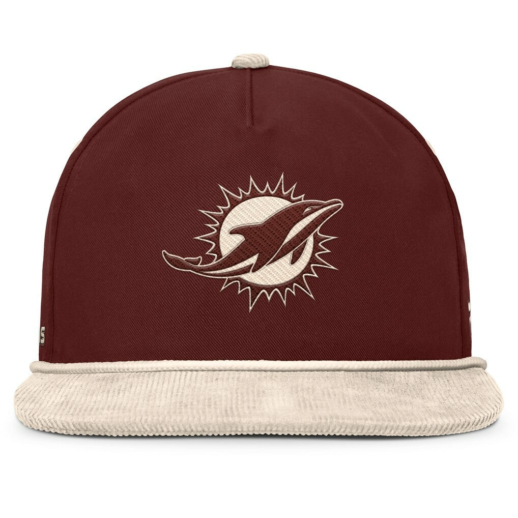 Miami Dolphins Fanatics NFL Reminisce Golfer Adjustable Hat