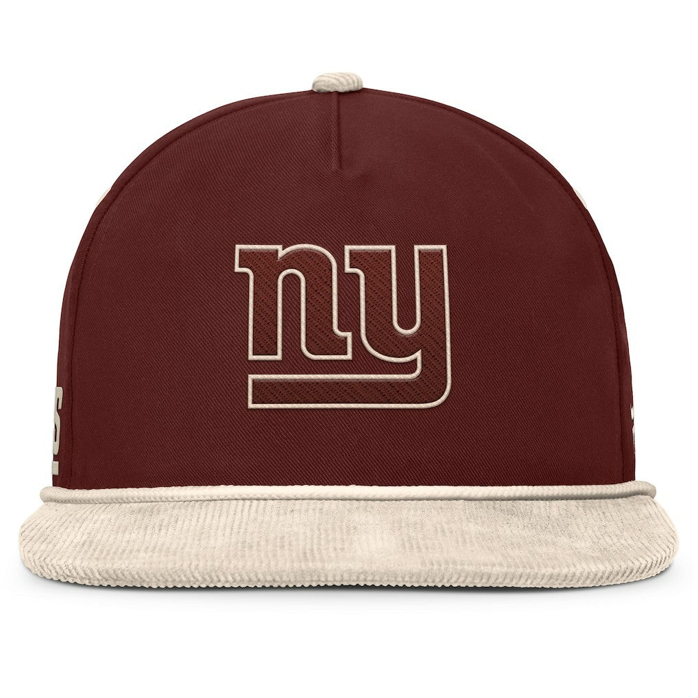 New York Giants Fanatics NFL Reminisce Golfer Adjustable Hat