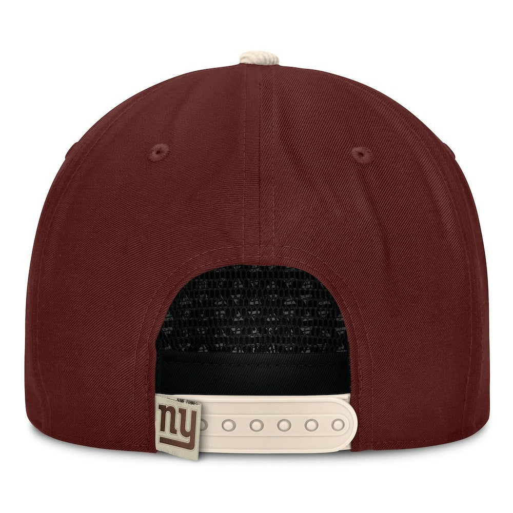 New York Giants Fanatics NFL Reminisce Golfer Adjustable Hat