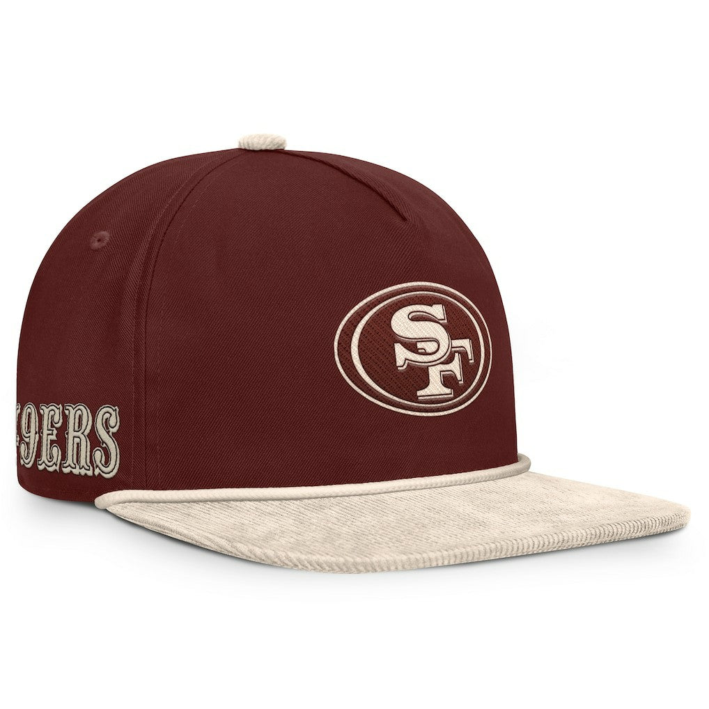 San Francisco 49ers Fanatics NFL Reminisce Golfer Adjustable Hat