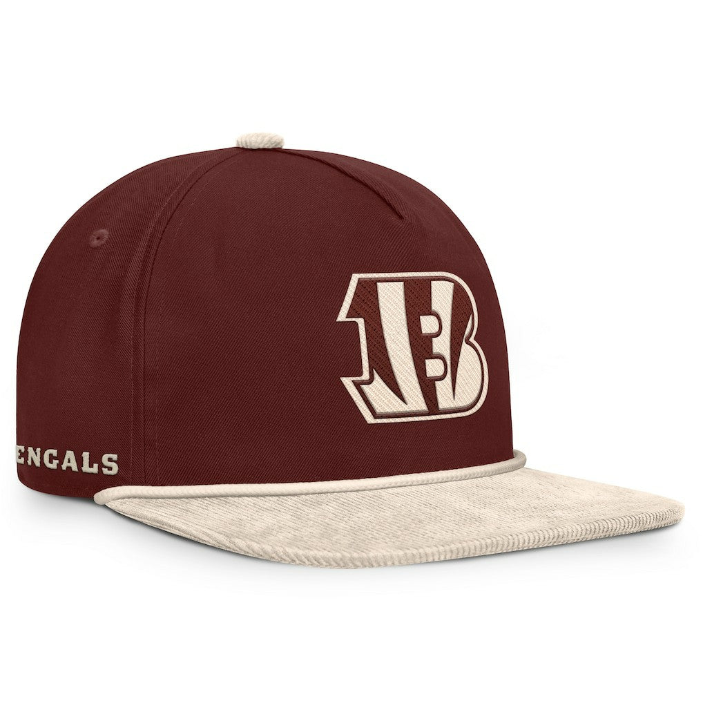 Cincinnati Bengals Fanatics NFL Reminisce Golfer Adjustable Hat