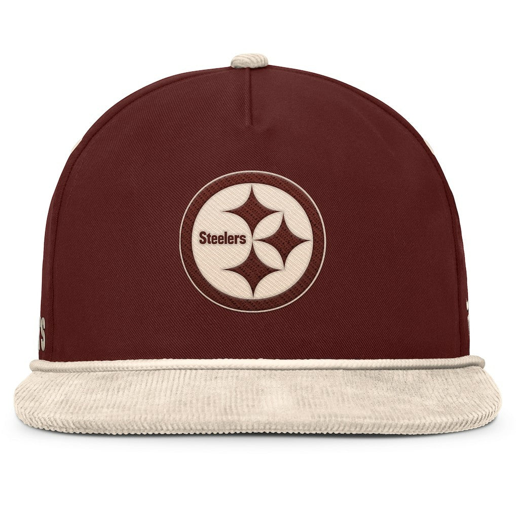 Pittsburgh Steelers Fanatics NFL Reminisce Golfer Adjustable Hat