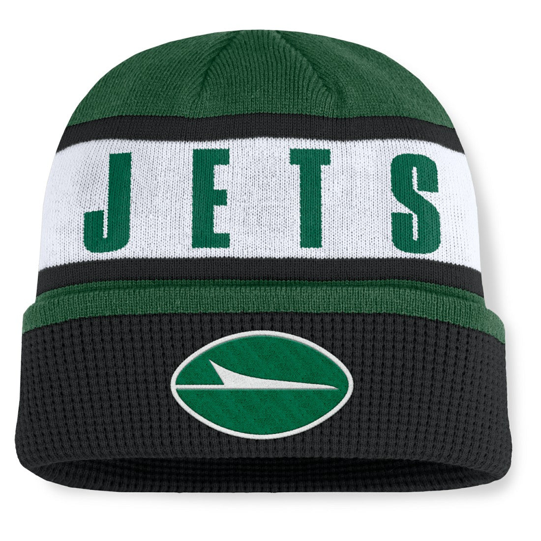 New York Jets Fanatics Oskie Cuffed Knit Hat