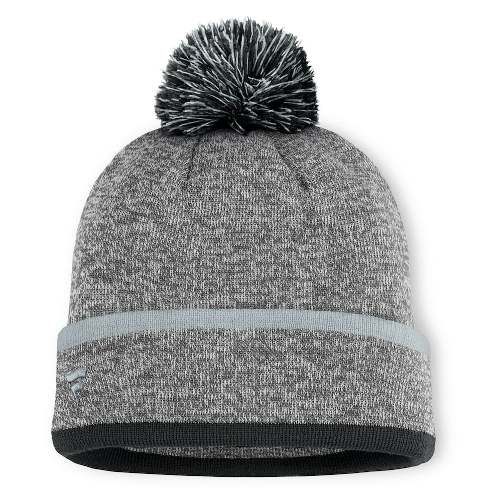 Las Vegas Raiders Fanatics Motion Cuffed Knit Hat with Pom
