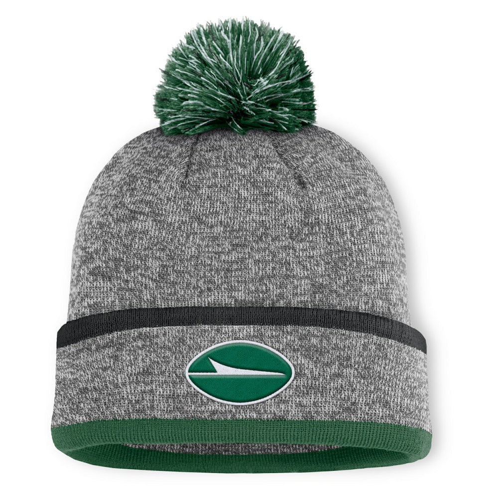 New York Jets Fanatics Motion Cuffed Knit Hat with Pom