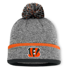Cincinnati Bengals Fanatics Motion Cuffed Knit Hat with Pom