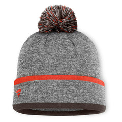 Cleveland Browns Fanatics Motion Cuffed Knit Hat with Pom