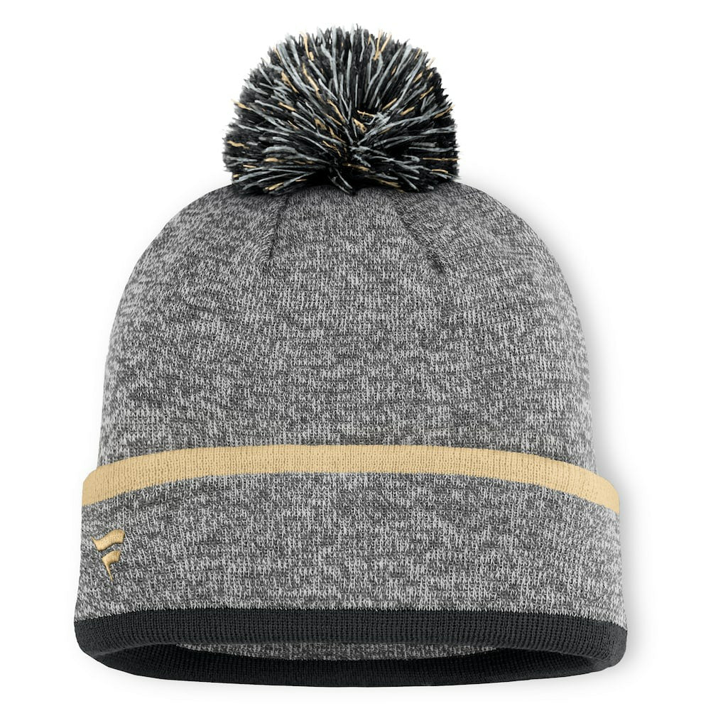 New Orleans Saints Fanatics Motion Cuffed Knit Hat with Pom