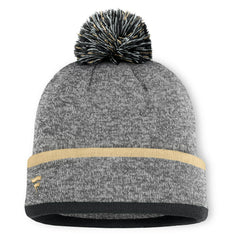 New Orleans Saints Fanatics Motion Cuffed Knit Hat with Pom