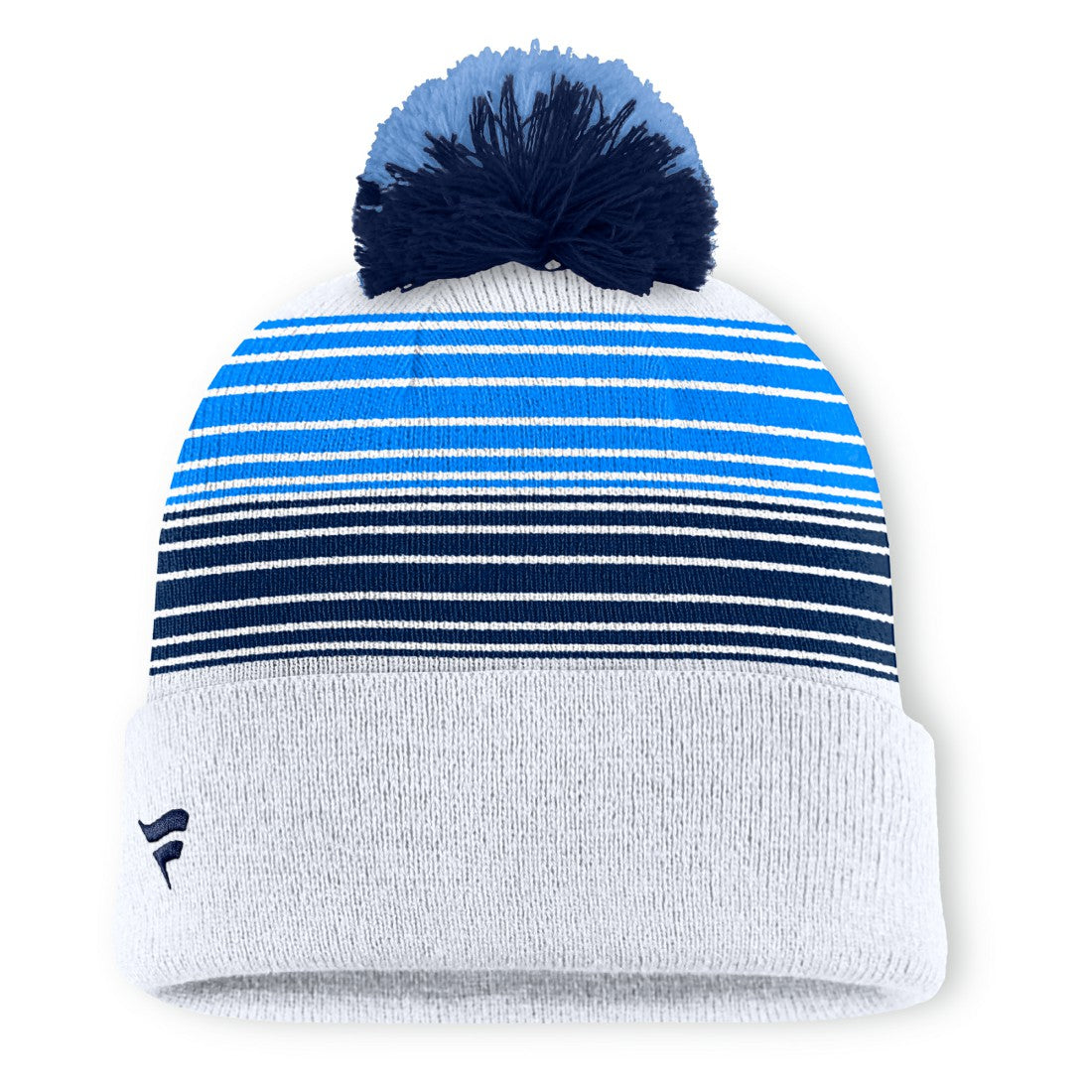 Tennessee Titans Fanatics Ghost Cuffed Knit Hat with Pom