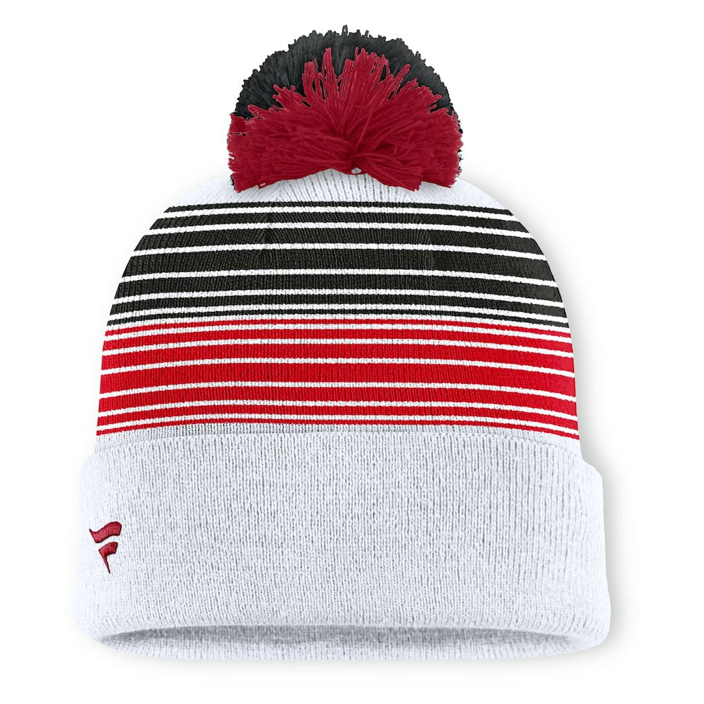 San Francisco 49ers Fanatics Ghost Cuffed Knit Hat with Pom