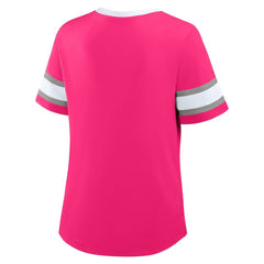 Dallas Cowboys Fanatics Women's Redzone Draw Play Athena Lace-Up T-Shirt