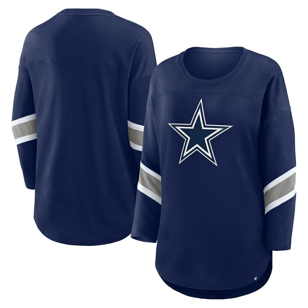 Dallas Cowboys Fanatics Women's Redzone 3/4-Sleeve T-Shirt