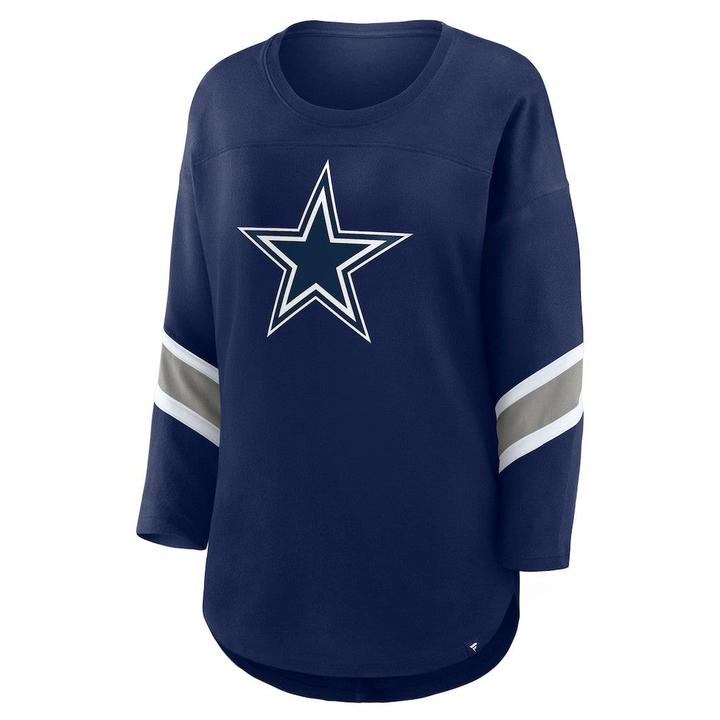 Dallas Cowboys Fanatics Women's Redzone 3/4-Sleeve T-Shirt