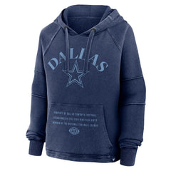 Dallas Cowboys Fanatics Women's Oversized Raglan Gridiron Hoodie
