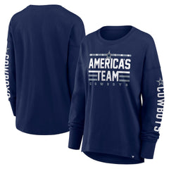 Dallas Cowboys Fanatics Women's Hometown Legacy Long Sleeve T-Shirt