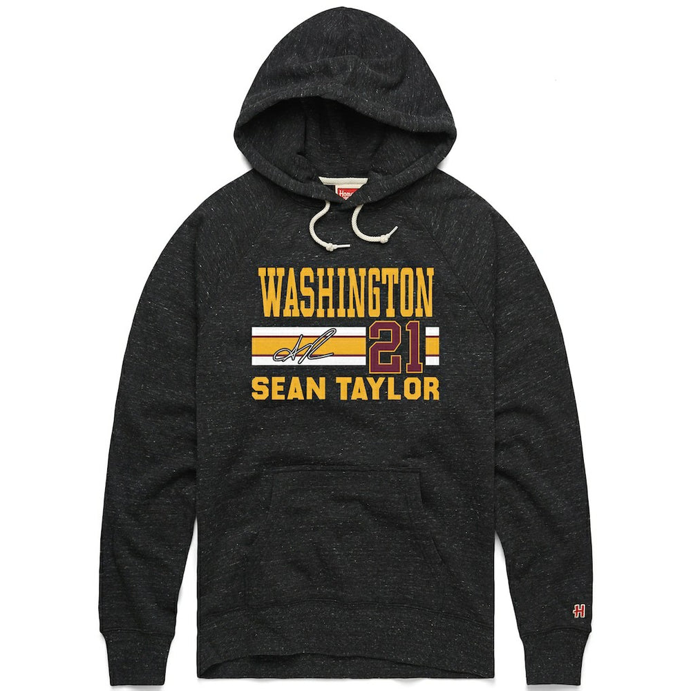 Washington Commanders  Sean Taylor  Homage Unisex Name & Number Tri-Blend Pullover Hoodie