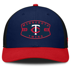 Minnesota Twins Fanatics Cutoff Adjustable Trucker Hat | MLB Discount